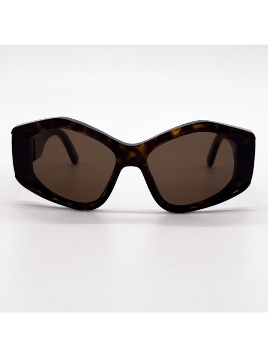 NEW BALENCIAGA BB0302S 002 SUNGLASSES HAVANA WOMEN EYEWEAR BALENCIAGA main image 5
